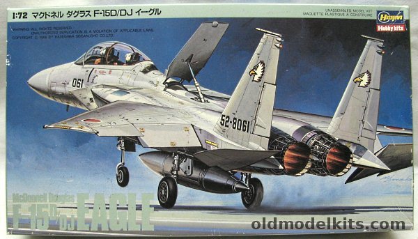Hasegawa 1/72 McDonnell Douglas F-15D/DJ Eagle - USAF 12 TFS 18TFW PACAF / 32 TFS USAFE / 201Sq 2nd Air Wing JASDF / 202nd 5th AW JASDF / 203rd 2AW / 303rd 6AW - (F-15 / F-15D / F-15DJ), K26 plastic model kit